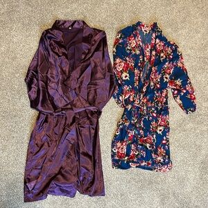 2 Robes size Large
